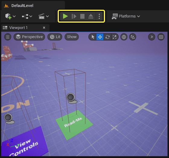 Epic Games公式のGame Animation Sample Projectのエディター画面