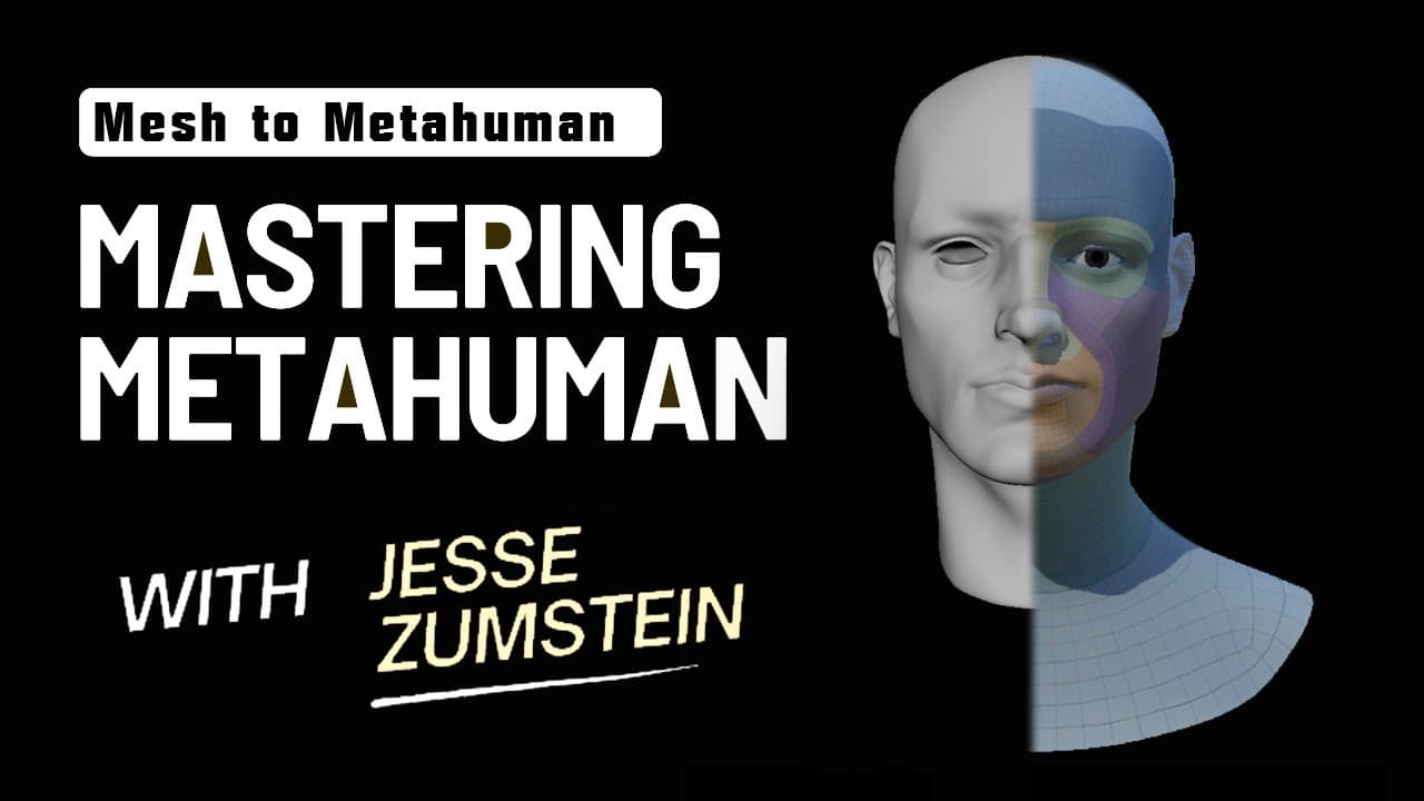 Mastering MetaHuman – Ep 05: Custom Mesh to MetaHumanの動画サムネイル